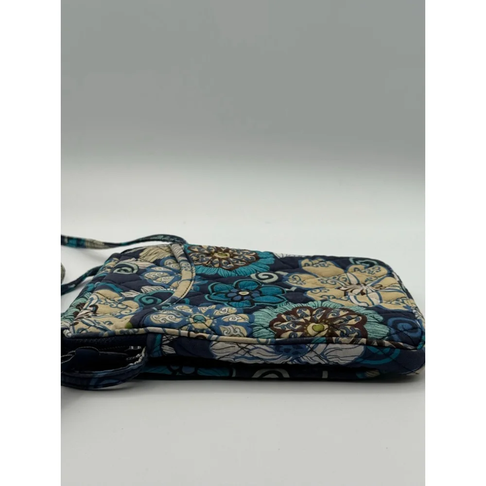 Vera Bradley Mod Floral Blue Mini Hipster Crossbody – Retired Pattern